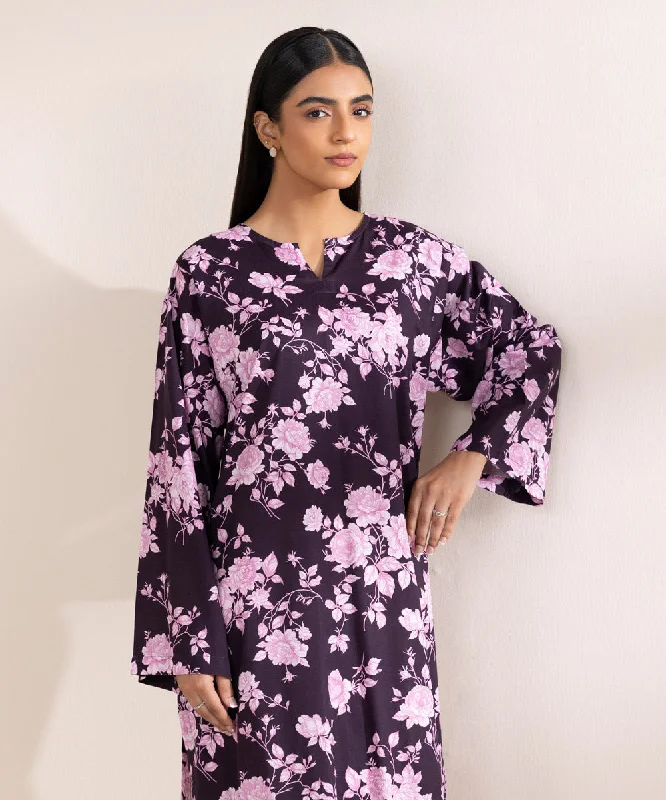 Printed Cotton Viscose Shirt-- Wool Fabric Cashmere Fabric Tweed Fabric