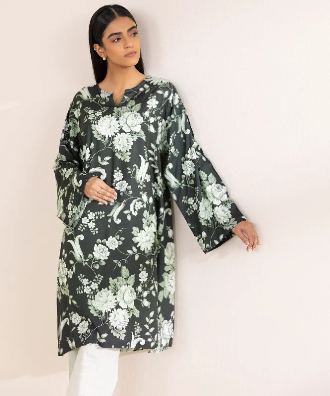 Printed Linen Shirt-- Cotton Fabric Linen Fabric Terry Fabric