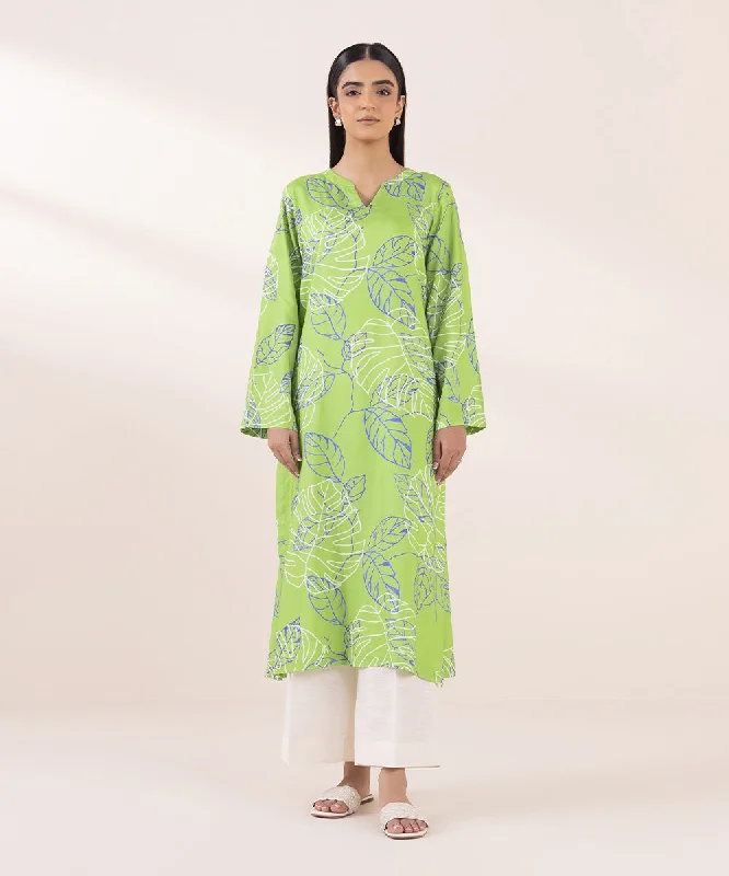 Printed Linen Shirt-- Rayon Fabric Velvet Fabric Corduroy Fabric