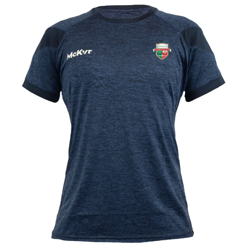 Mc Keever Carnacon Ladies GAA Core 22 T-Shirt - Womens - Navy-- Lace Blend Ribbed Blend Corduroy Blend