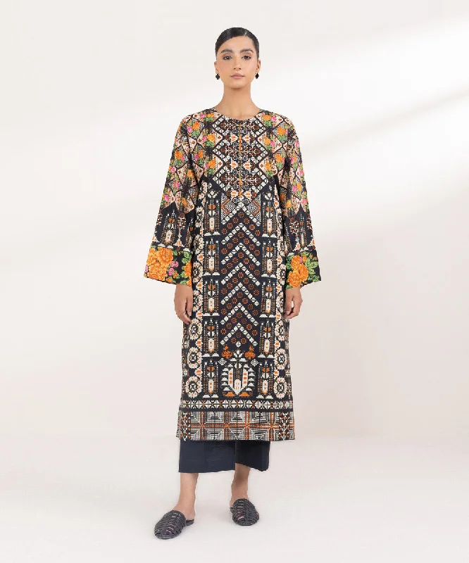 Printed Cotton Viscose Shirt-- Chenille Fabric Brocade Fabric Lace Fabric