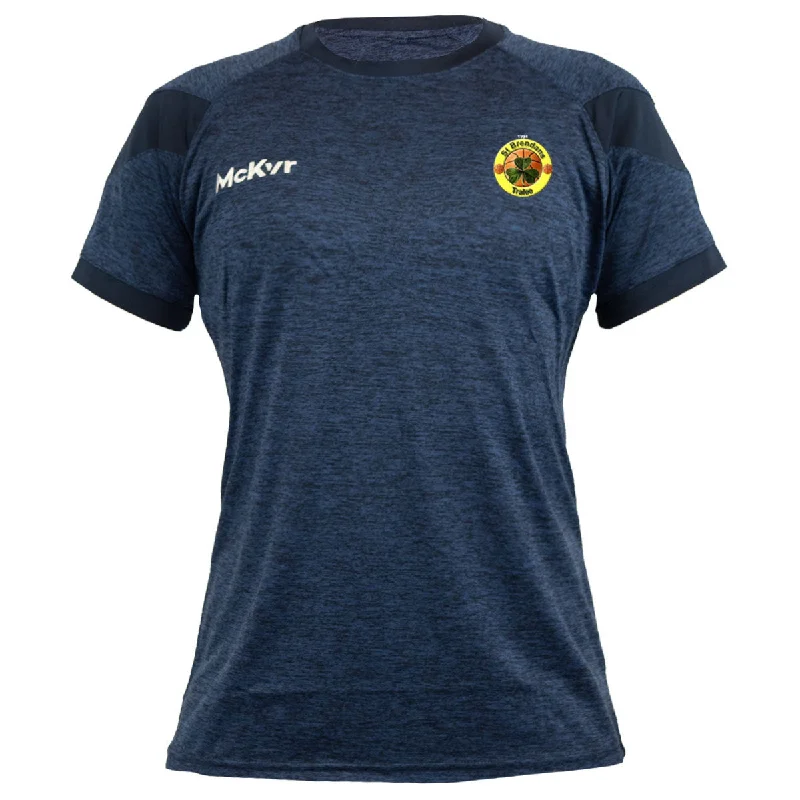 Mc Keever St Brendans Basketball Core 22 T-Shirt - Womens - Navy-- Nylon Fabric Polyester Fabric Spandex Fabric Mc Keever St Brendans Basketball Core 22 T-Shirt - Womens - Navy-- Nylon Fabric Polyester Fabric Spandex Fabric