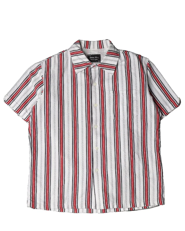 Cotton Short Sleeve Shirt-- Collared Crew Neck Turtle Neck