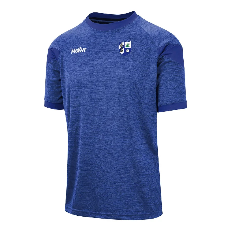 Mc Keever Monasterevan GFC Core 22 T-Shirt - Adult - Royal-- Asymmetrical Pockets Print Mc Keever Monasterevan GFC Core 22 T-Shirt - Adult - Royal-- Asymmetrical Pockets Print