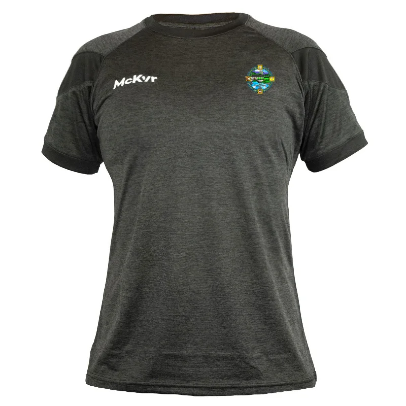 Mc Keever Glenflesk GAA Core 22 T-Shirt - Womens - Black-- Asymmetrical Pockets Print Mc Keever Glenflesk GAA Core 22 T-Shirt - Womens - Black-- Asymmetrical Pockets Print