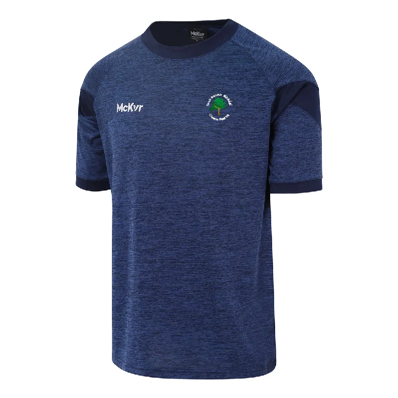 Mc Keever St. Michael's N.S Core 22 T-Shirt - Adult - Navy-- Beaded Sequined Faux Fur Mc Keever St. Michael's N.S Core 22 T-Shirt - Adult - Navy-- Beaded Sequined Faux Fur