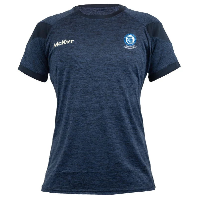 Mc Keever Templemore Ladies GFC Core 22 T-Shirt - Womens - Navy-- Houndstooth Herringbone Solid
