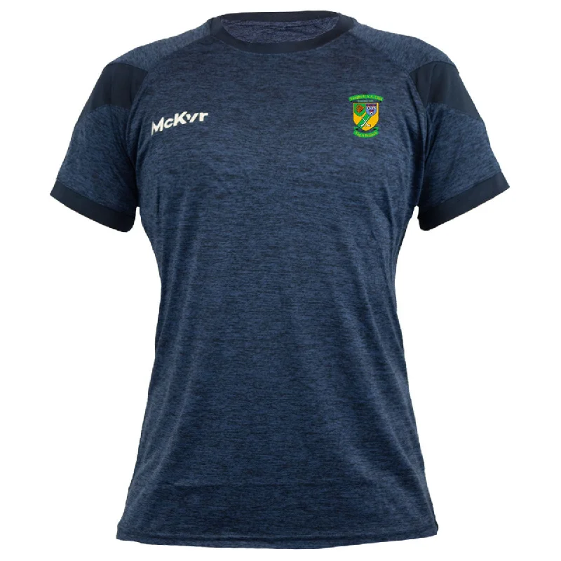 Mc Keever Faughs GAA Core 22 T-Shirt - Womens - Navy-- Fashionable Trendy Casual