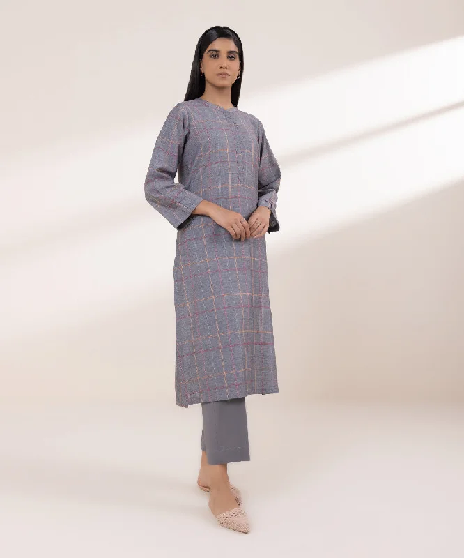 Yarn Dyed Shirt-- Chenille Brocade Lace