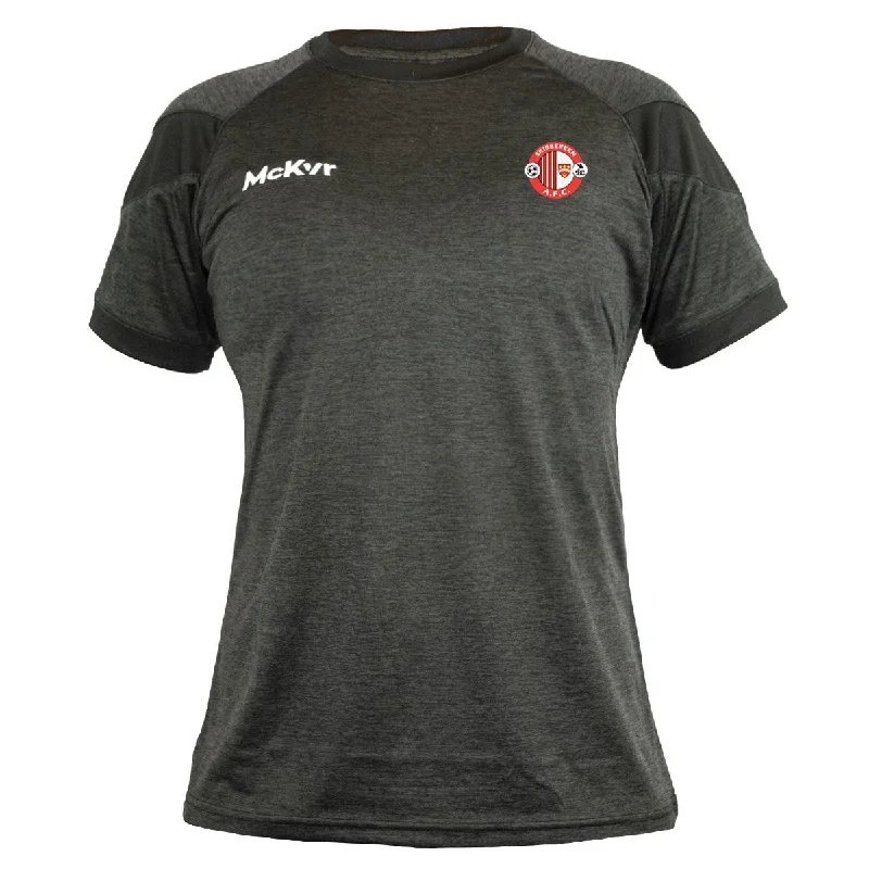 Mc Keever Skibbereen AFC Core 22 T-Shirt - Womens - Black-- Zippered Buttoned Snapped