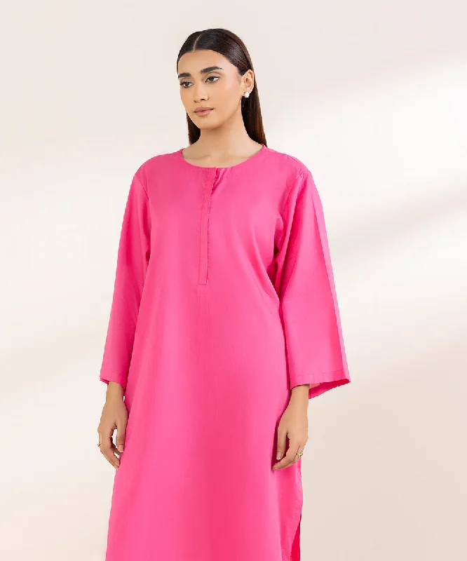 Solid Khaddar Shirt-- Satin Fabric Silk Fabric Chiffon Fabric