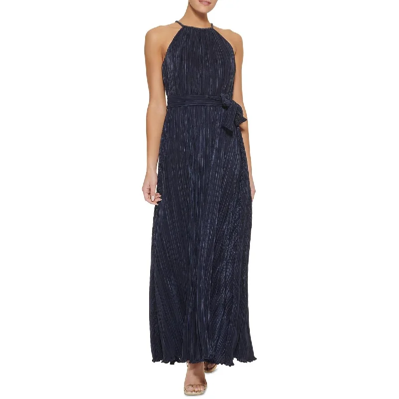 DKNY Womens Crinkled Halter Evening Dress Tunics Versatile stylish