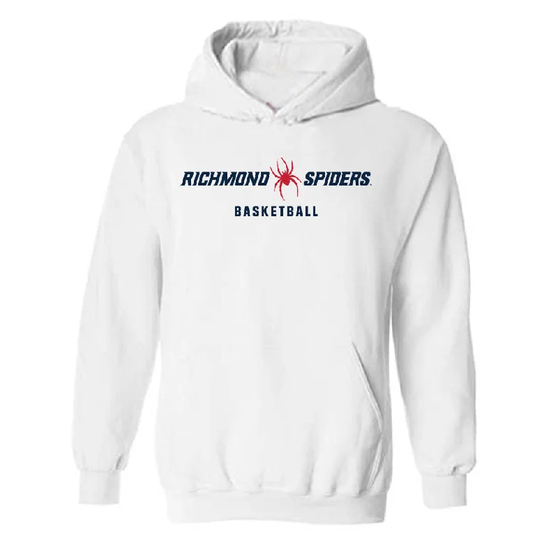 Richmond - NCAA Women's Basketball : Stephanie Ouderkirk - Hooded Sweatshirt Hoodie with Contrast Stitching Detailed Premium Richmond - NCAA Women's Basketball : Stephanie Ouderkirk - Hooded Sweatshirt Hoodie with Contrast Stitching Detailed Premium