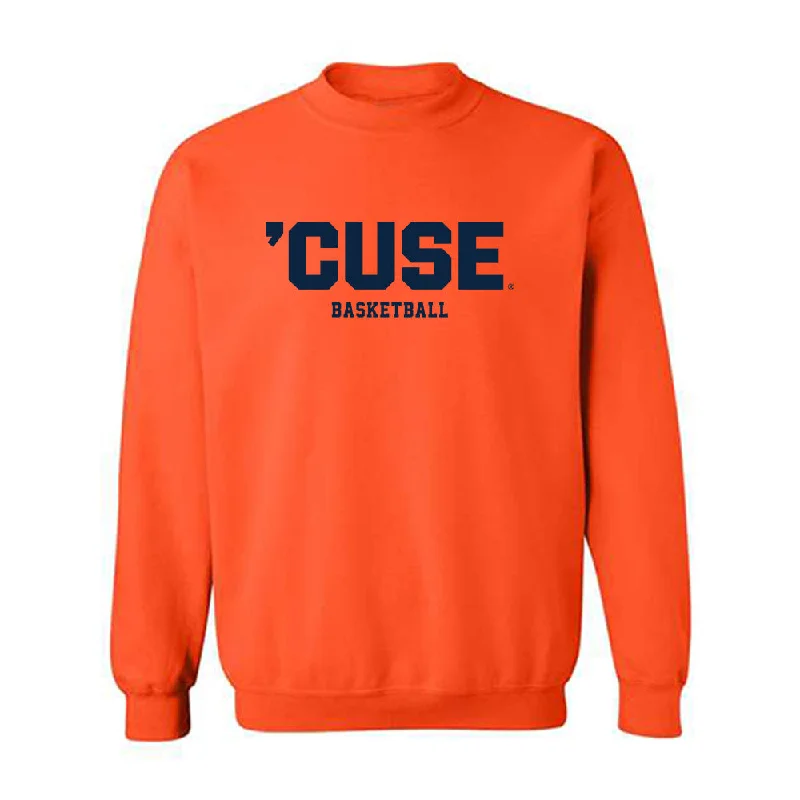 Syracuse - NCAA Women's Basketball : Angelica Velez - Classic Shersey Crewneck Sweatshirt Hoodie with Hem Frayed Vintage Worn Syracuse - NCAA Women's Basketball : Angelica Velez - Classic Shersey Crewneck Sweatshirt Hoodie with Hem Frayed Vintage Worn