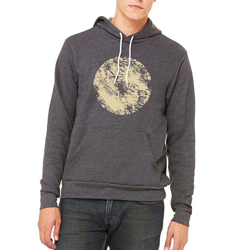 Moon : Hoodie Hoodie with Hem Ribbing Snug Secure