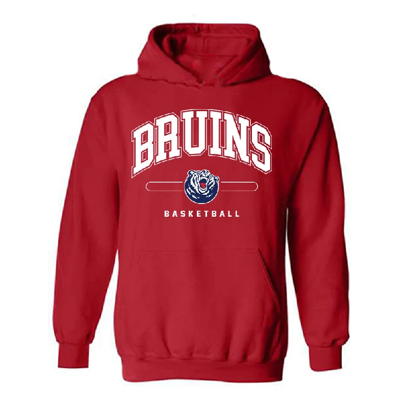 Belmont - NCAA Women's Basketball : Claire Hyde - Classic Shersey Hooded Sweatshirt Hoodie with Set-In Sleeves Structured Classic