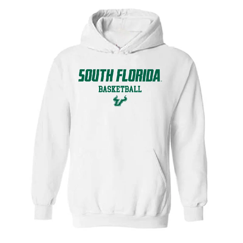 USF - NCAA Women's Basketball : Janette Aarnio - Classic Shersey Hooded Sweatshirt Hoodie with V-Neck Classic Versatile USF - NCAA Women's Basketball : Janette Aarnio - Classic Shersey Hooded Sweatshirt Hoodie with V-Neck Classic Versatile