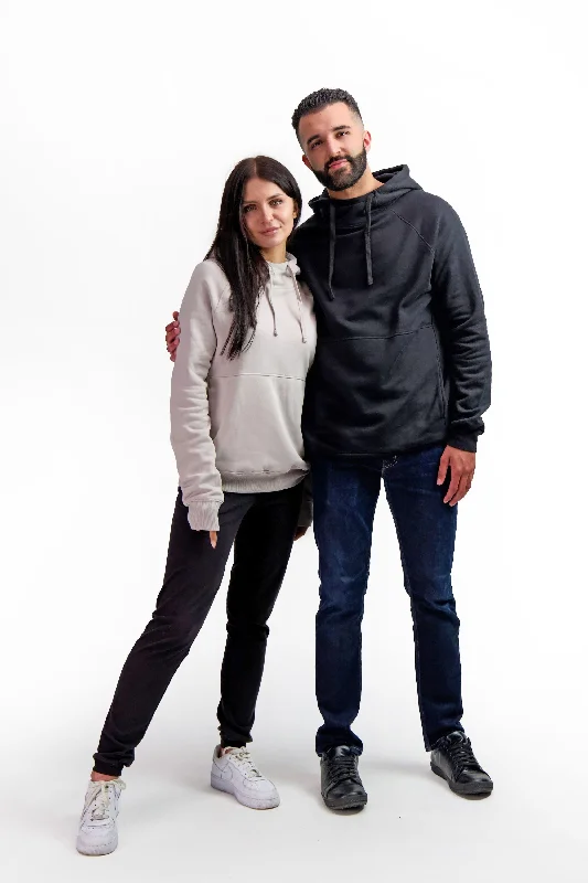 The Fair Hoodie Hoodie with Full-Zip Functional Layering