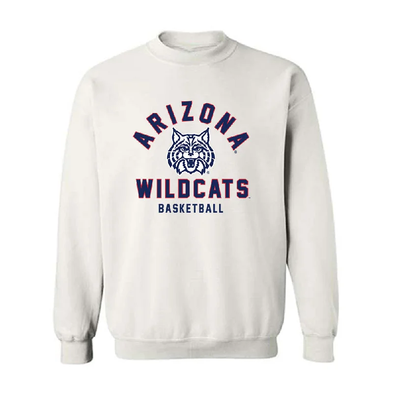 Arizona - NCAA Women's Basketball : Mailien Rolf - Classic Shersey Crewneck Sweatshirt Hoodie with Set-In Sleeves Structured Classic Arizona - NCAA Women's Basketball : Mailien Rolf - Classic Shersey Crewneck Sweatshirt Hoodie with Set-In Sleeves Structured Classic