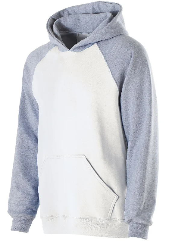 WHITE/ATHLETIC HEATHER