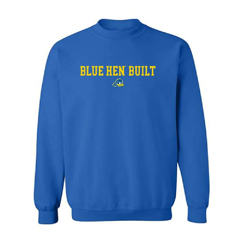 Delaware - NCAA Women's Basketball : Ande'a Cherisier - Fashion Shersey Crewneck Sweatshirt Hoodie with Hem Patch Decorative Personalized Delaware - NCAA Women's Basketball : Ande'a Cherisier - Fashion Shersey Crewneck Sweatshirt Hoodie with Hem Patch Decorative Personalized
