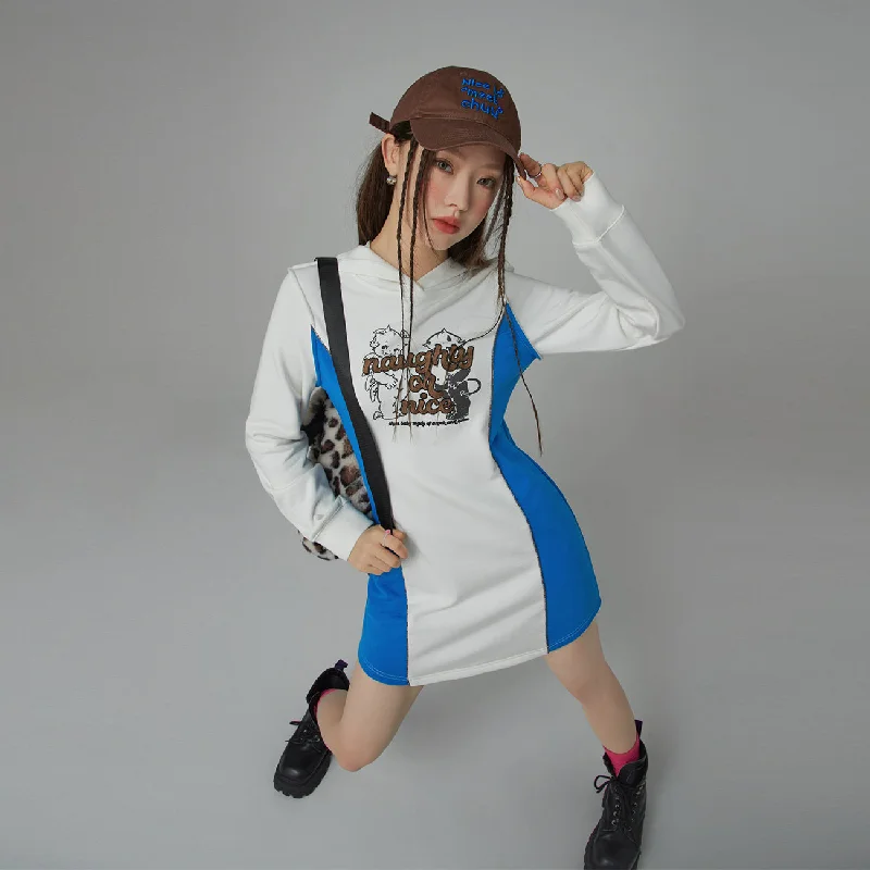 Show Me Off Hooded Dress Tunics Seasonal trendy