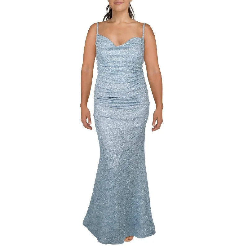 B. Darlin Womens Plus Glitter Knit Evening Dress Tunics Sale discount