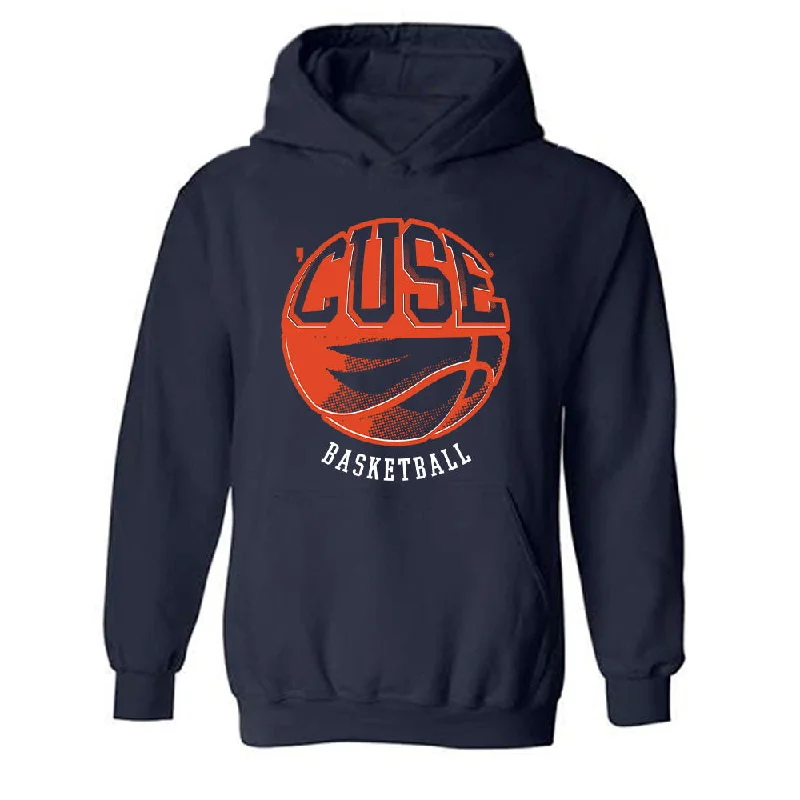 Syracuse - NCAA Women's Basketball : Angelica Velez - Sports Shersey Hooded Sweatshirt Hoodie with Slit Hem Functional Movement Syracuse - NCAA Women's Basketball : Angelica Velez - Sports Shersey Hooded Sweatshirt Hoodie with Slit Hem Functional Movement