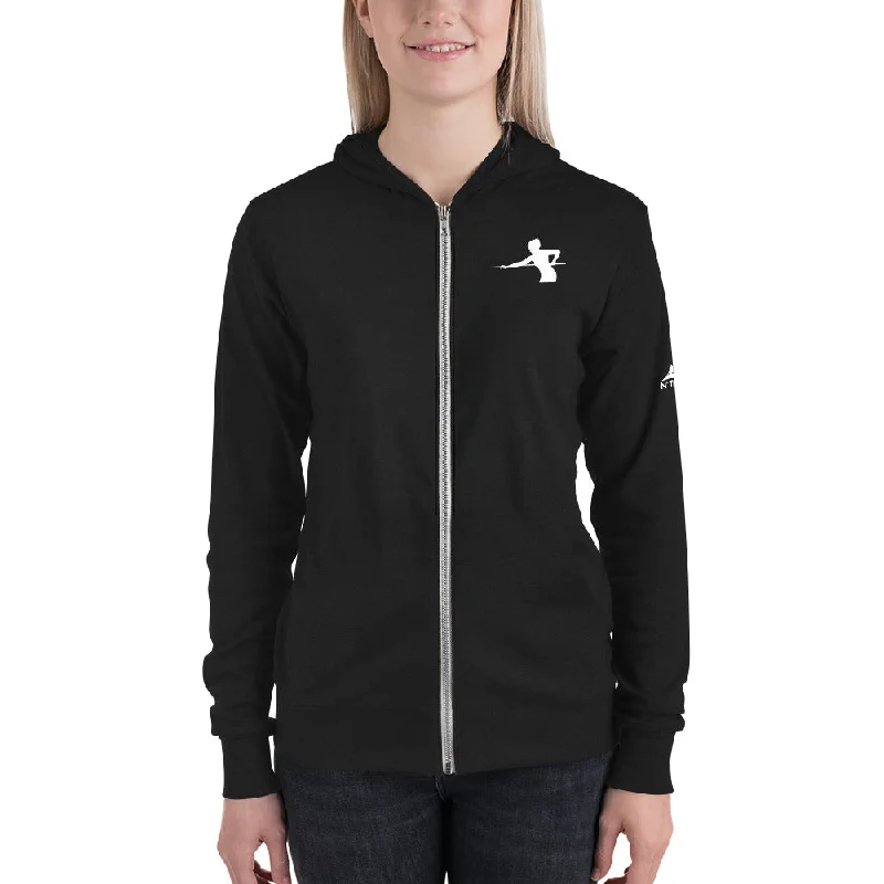 Women's Billiard Bombshell Zipper Hoodie Hoodie Dress Longline Feminine