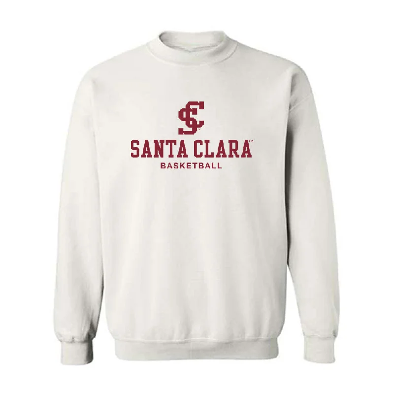 SCU - NCAA Women's Basketball : Kaya Ingram - Crewneck Sweatshirt Hoodie with Hem Drawcord Adjustable Customizable SCU - NCAA Women's Basketball : Kaya Ingram - Crewneck Sweatshirt Hoodie with Hem Drawcord Adjustable Customizable