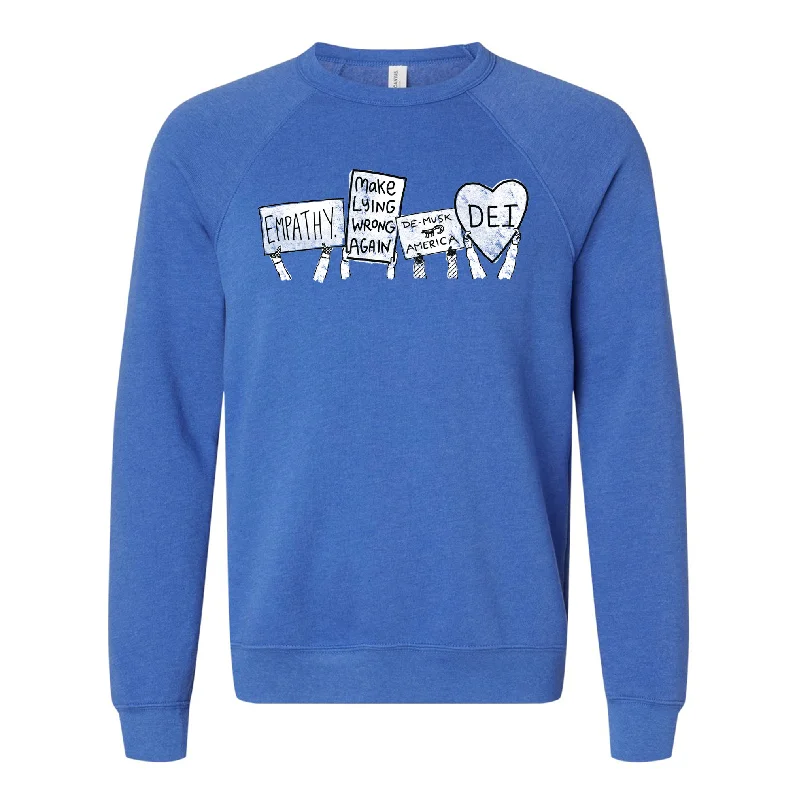 Protest : Unisex Sweatshirt Hoodie with Back Slit Movement Comfort