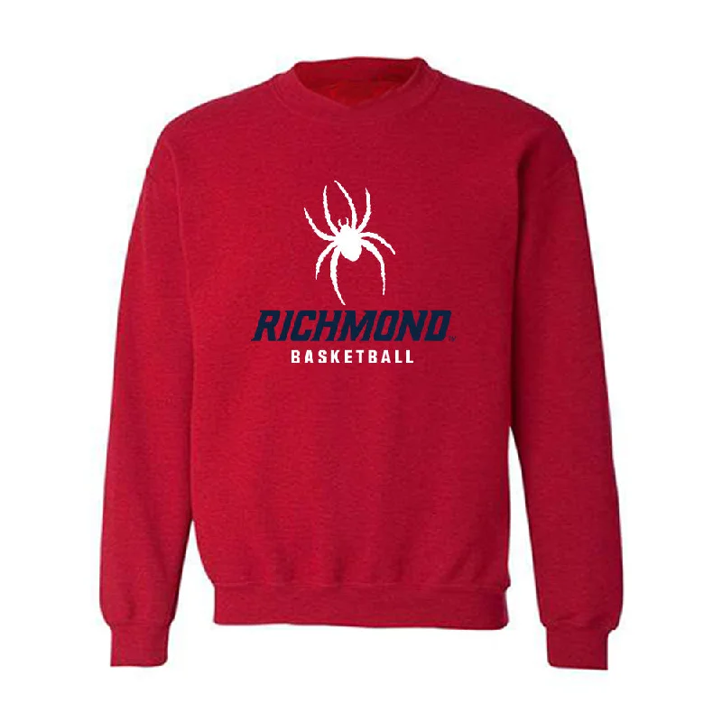 Richmond - NCAA Women's Basketball : Stephanie Ouderkirk - Crewneck Sweatshirt Hoodie with Monochrome Minimalist Simple Richmond - NCAA Women's Basketball : Stephanie Ouderkirk - Crewneck Sweatshirt Hoodie with Monochrome Minimalist Simple