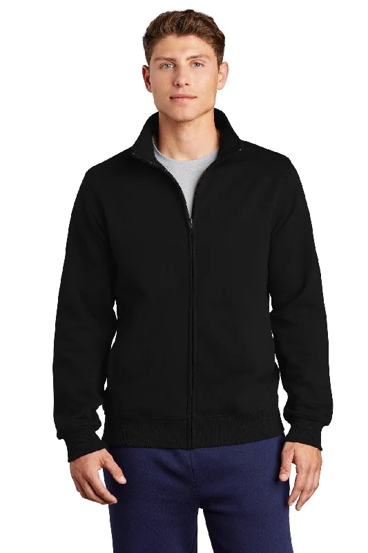 Sport-Tek Full-Zip Sweatshirt. ST259 Hoodie with Contrast Stitching Detailed Premium