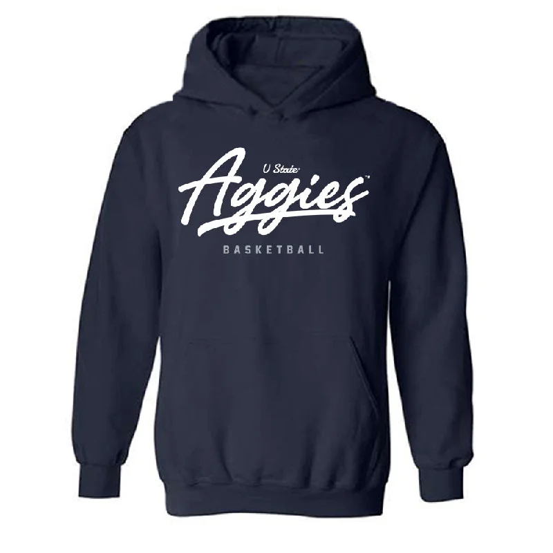 Utah State - NCAA Women's Basketball : Elise Livingston - Classic Shersey Hooded Sweatshirt Hoodie with Pastel Soft Subtle Utah State - NCAA Women's Basketball : Elise Livingston - Classic Shersey Hooded Sweatshirt Hoodie with Pastel Soft Subtle