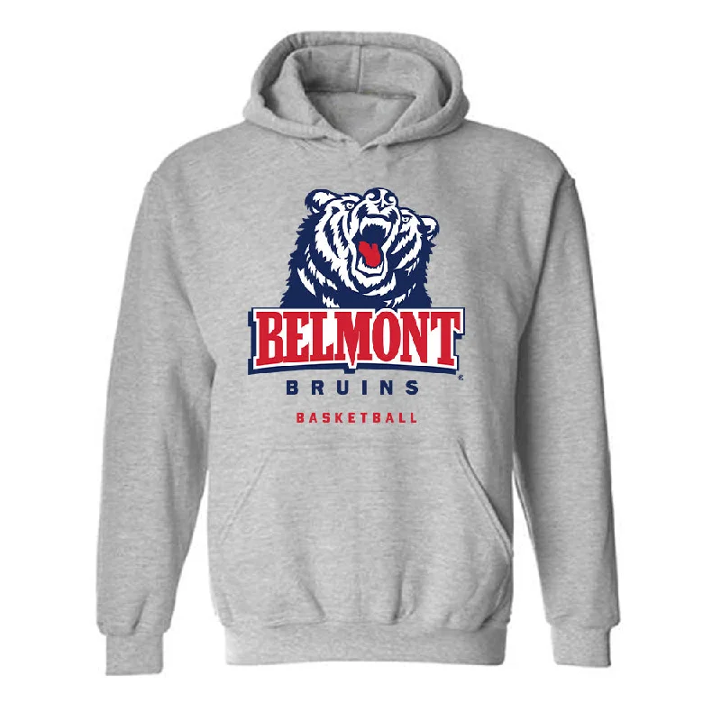 Belmont - NCAA Women's Basketball : Claire Hyde - Classic Shersey Hooded Sweatshirt Hoodie with Ribbed Neckline Snug Warm
