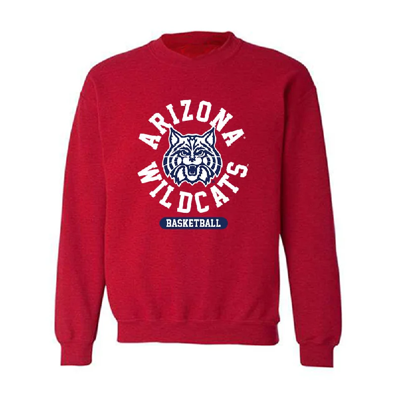 Arizona - NCAA Women's Basketball : Mailien Rolf - Classic Shersey Crewneck Sweatshirt Hoodie with Metallic Shiny Futuristic Arizona - NCAA Women's Basketball : Mailien Rolf - Classic Shersey Crewneck Sweatshirt Hoodie with Metallic Shiny Futuristic