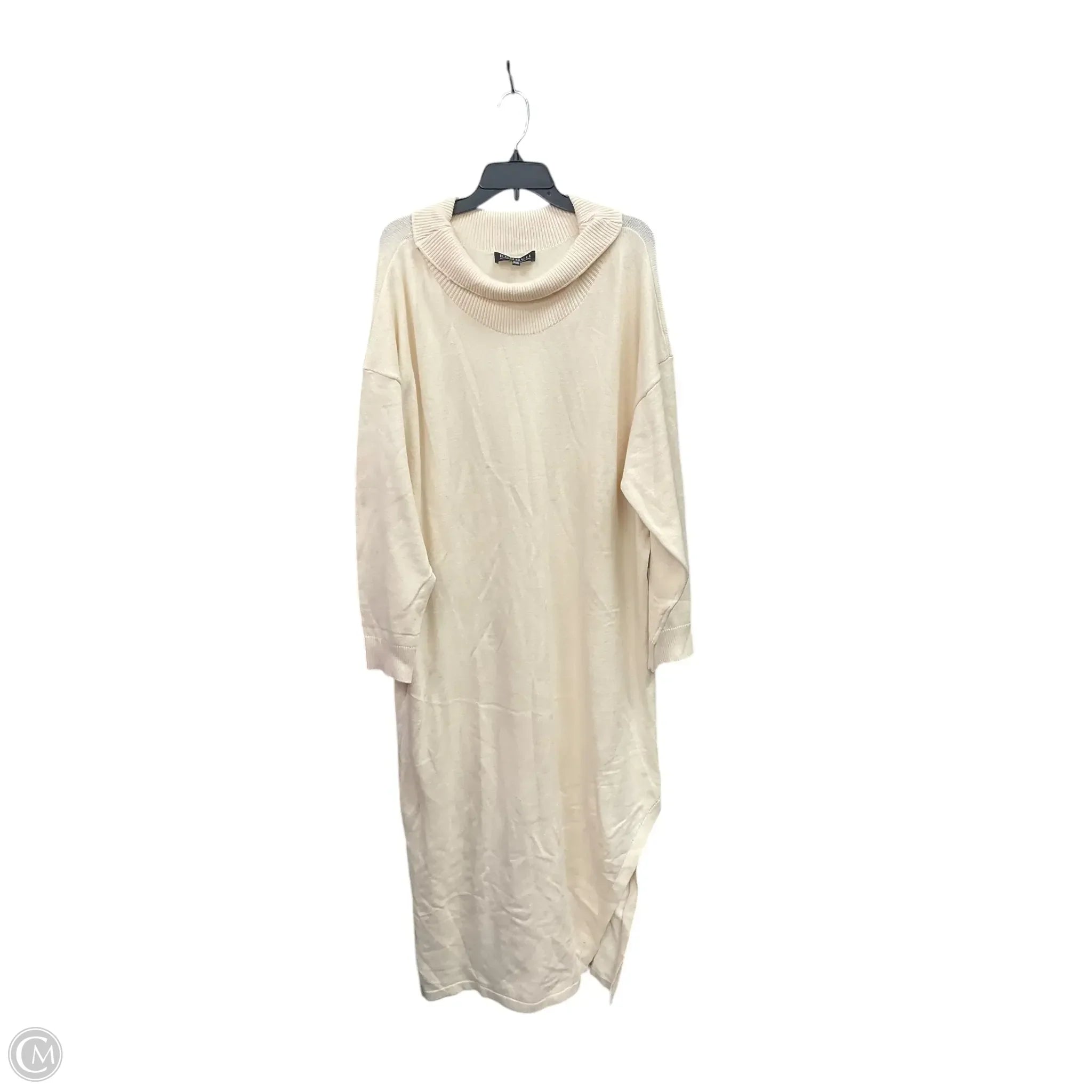 Dress Casual Maxi By Eloquii In Beige, Size: 2x Tunics Print Colorful