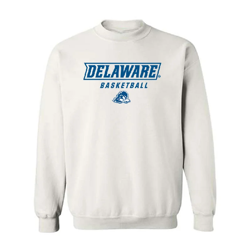 Delaware - NCAA Women's Basketball : Ande'a Cherisier - Classic Shersey Crewneck Sweatshirt Hoodie with Hem Raw Edge Edgy Unfinished Delaware - NCAA Women's Basketball : Ande'a Cherisier - Classic Shersey Crewneck Sweatshirt Hoodie with Hem Raw Edge Edgy Unfinished