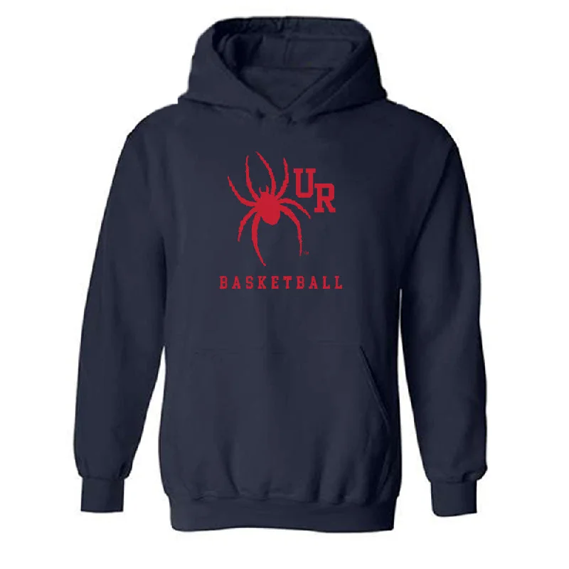 Richmond - NCAA Women's Basketball : Stephanie Ouderkirk - Hooded Sweatshirt Hoodie with Distressed Vintage Worn Richmond - NCAA Women's Basketball : Stephanie Ouderkirk - Hooded Sweatshirt Hoodie with Distressed Vintage Worn