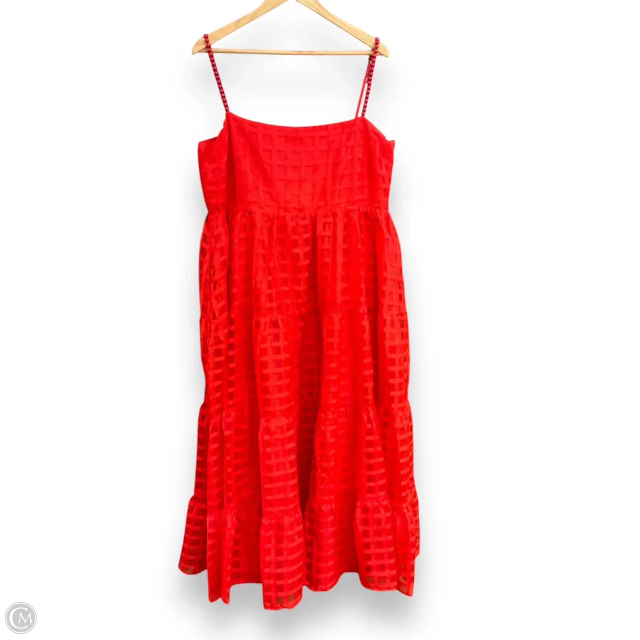 Dress Casual Maxi By Forever Amelia In Red, Size: 1x Tunics Ceremony elegant