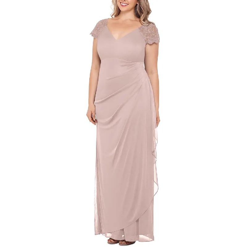 X by Xscape Womens Plus Embroidered  Evening Dress Tunics Bestseller popular
