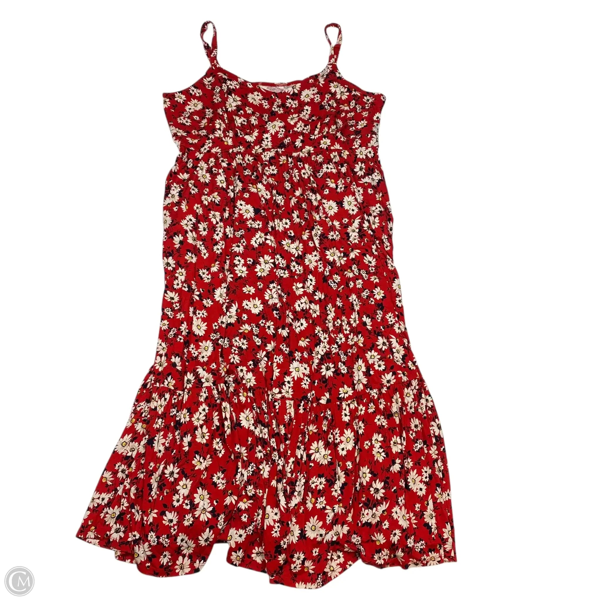 Dress Casual Maxi By Torrid In Red, Size: 3x Tunics Satin smooth