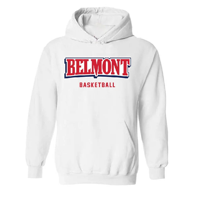 Belmont - NCAA Women's Basketball : Claire Hyde - Classic Shersey Hooded Sweatshirt Hoodie with High Neck Warm Protective Belmont - NCAA Women's Basketball : Claire Hyde - Classic Shersey Hooded Sweatshirt Hoodie with High Neck Warm Protective