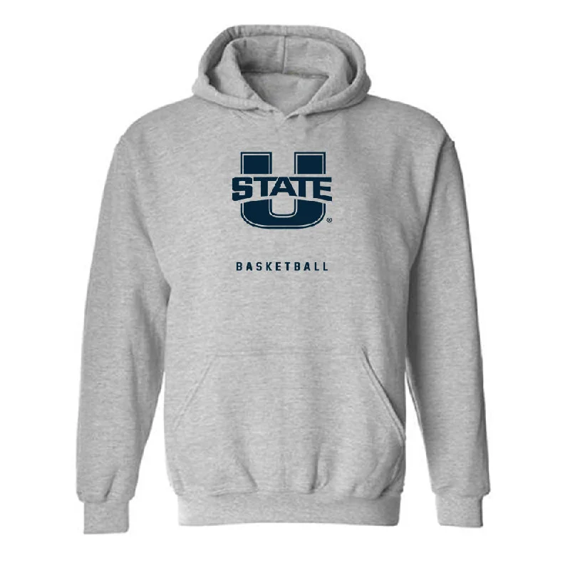 Utah State - NCAA Women's Basketball : Taliyah Logwood - Hooded Sweatshirt Hoodie with Toggle Buttons Decorative Unique Utah State - NCAA Women's Basketball : Taliyah Logwood - Hooded Sweatshirt Hoodie with Toggle Buttons Decorative Unique