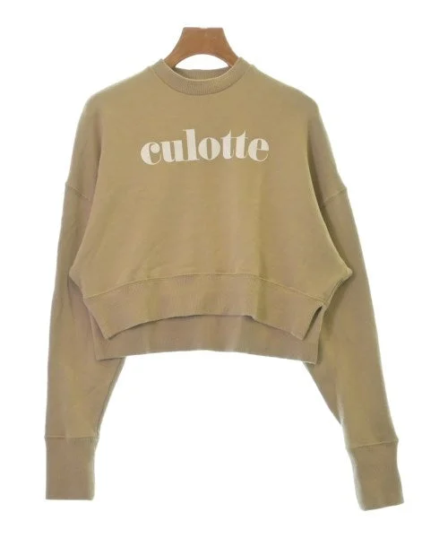 blanc basque Sweatshirts Hoodie with Half-Zip Sporty Casual