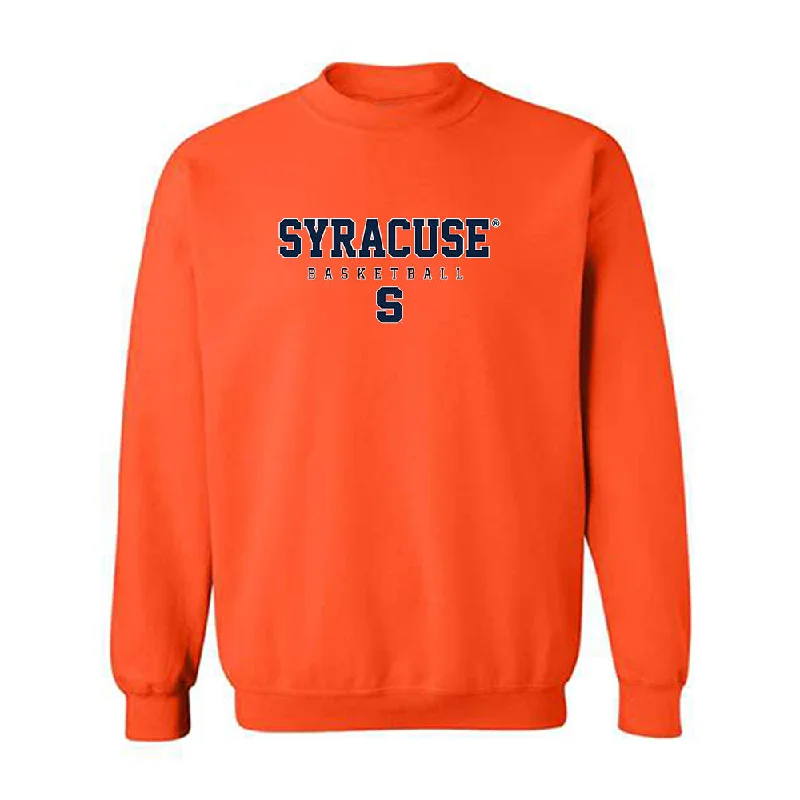 Syracuse - NCAA Women's Basketball : Angelica Velez - Classic Shersey Crewneck Sweatshirt Hoodie with Elastic Waist Stretchable Comfortable Syracuse - NCAA Women's Basketball : Angelica Velez - Classic Shersey Crewneck Sweatshirt Hoodie with Elastic Waist Stretchable Comfortable