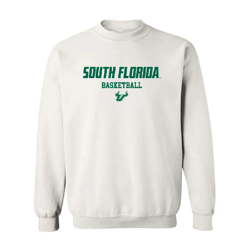 USF - NCAA Women's Basketball : Janette Aarnio - Classic Shersey Crewneck Sweatshirt Hoodie with Mock Neck Collared Structured USF - NCAA Women's Basketball : Janette Aarnio - Classic Shersey Crewneck Sweatshirt Hoodie with Mock Neck Collared Structured