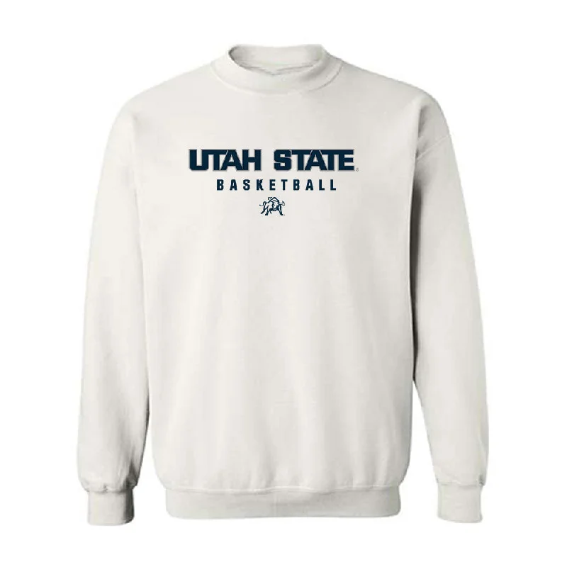 Utah State - NCAA Women's Basketball : Isabella Tanedo - Classic Shersey Crewneck Sweatshirt Hoodie with Logo Branding Identity Utah State - NCAA Women's Basketball : Isabella Tanedo - Classic Shersey Crewneck Sweatshirt Hoodie with Logo Branding Identity