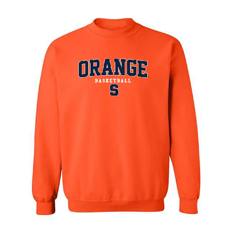Syracuse - NCAA Women's Basketball : Angelica Velez - Classic Shersey Crewneck Sweatshirt Hoodie with Belted Waist Structured Tailored Syracuse - NCAA Women's Basketball : Angelica Velez - Classic Shersey Crewneck Sweatshirt Hoodie with Belted Waist Structured Tailored