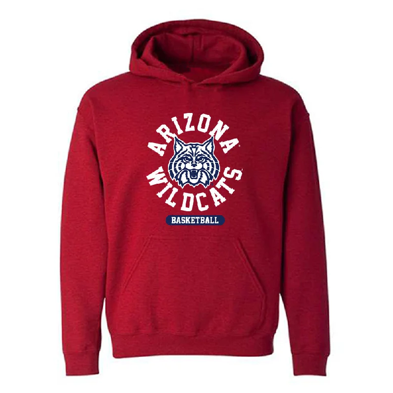 Arizona - NCAA Women's Basketball : Mailien Rolf - Classic Shersey Hooded Sweatshirt Hoodie with Slim Fit Tailored Modern Arizona - NCAA Women's Basketball : Mailien Rolf - Classic Shersey Hooded Sweatshirt Hoodie with Slim Fit Tailored Modern